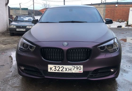 Пленка матовый сатин хамелеон фиолетовый черный Black to Purple Matte Carbins 8 погонных метров