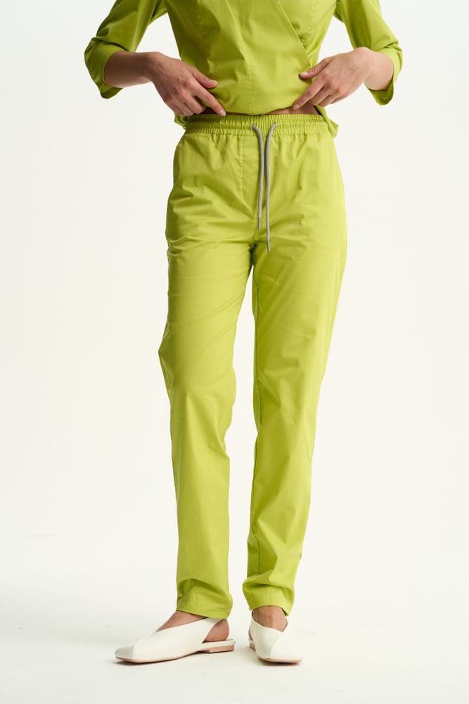 Брюки женские м544 toray стретч лайм0933 Брюки женские м544 toray стретч лайм0933