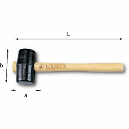 378 Киянка, диаметр бойка 50 мм, USAG (Италия)