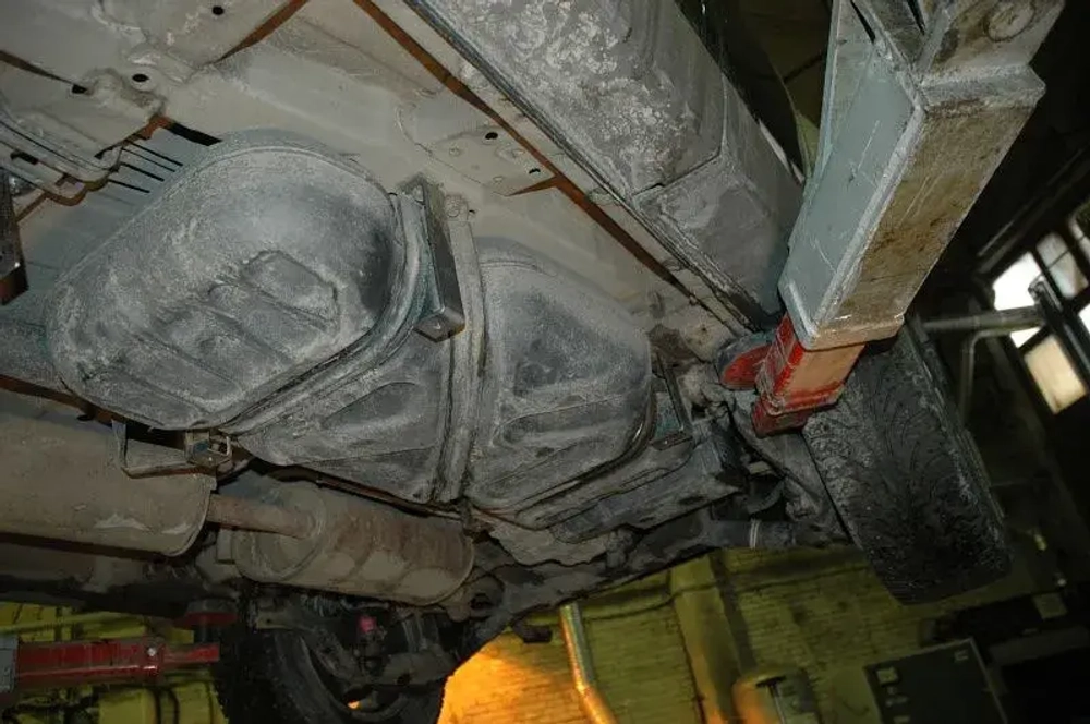 Защита топливного бака Sheriff для Honda Element (YH) 2003-2011 арт.09.2354