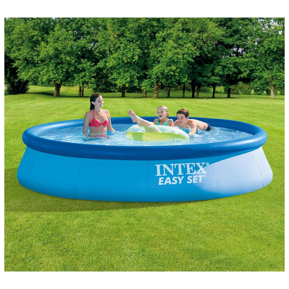 Бассейн Intex Easy Set 28130NP с надувным кольцом 366см*76см, от 6 лет