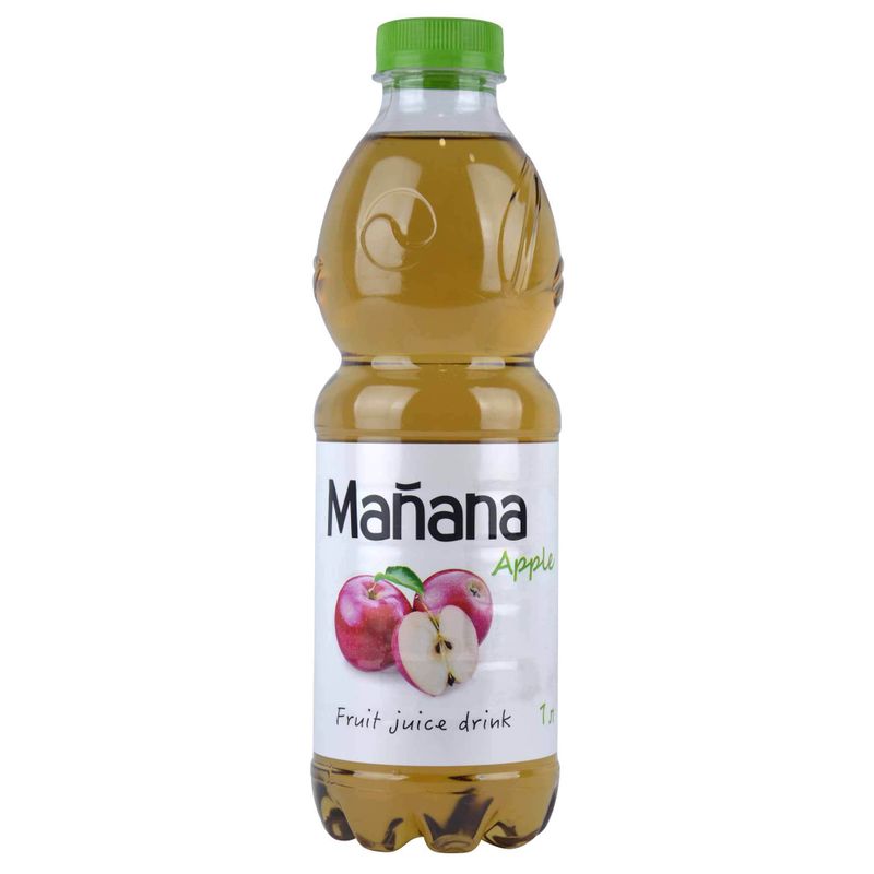 Напиток Manana Apple Juice Drink  1 л/бут 6 бут/уп