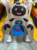 Коммерческий надувной батут «Робот» 8x6x6.5 м
