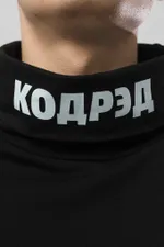 Купить Водолазка Codered оверсайз Rollneck Wide Coderedneck черная Водолазка Codered оверсайз Rollneck Wide Coderedneck черная