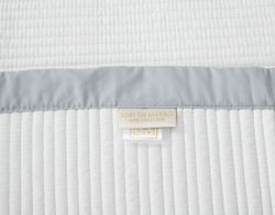 Покрывало 160х220 и 1 наволочка Sofi De MarkO Марисоль белое