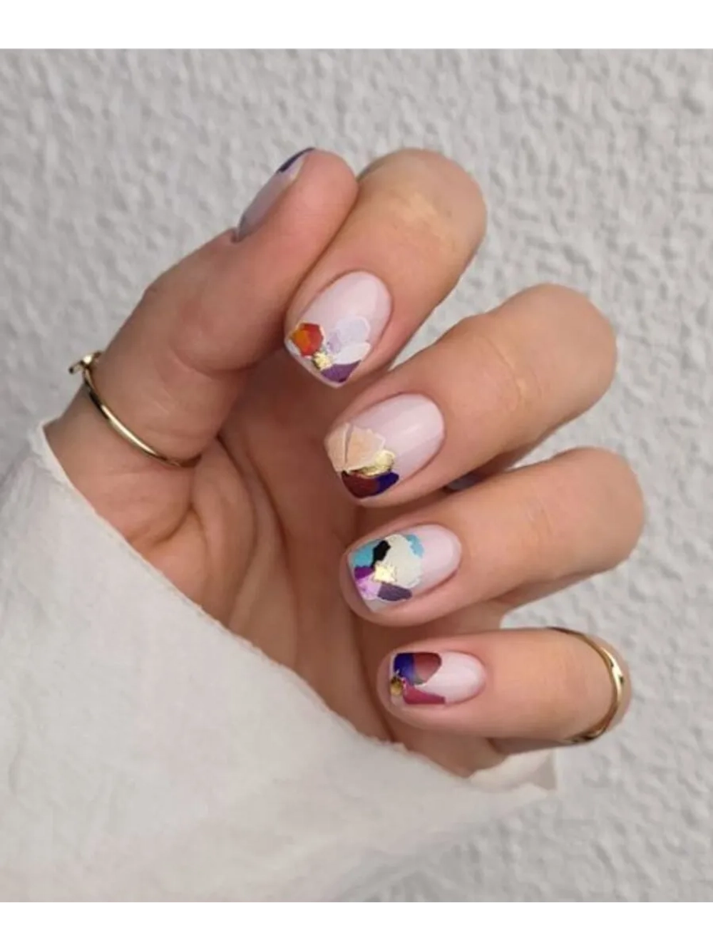 Lucky Rose Слайдеры наклейки для ногтей Foil 98
