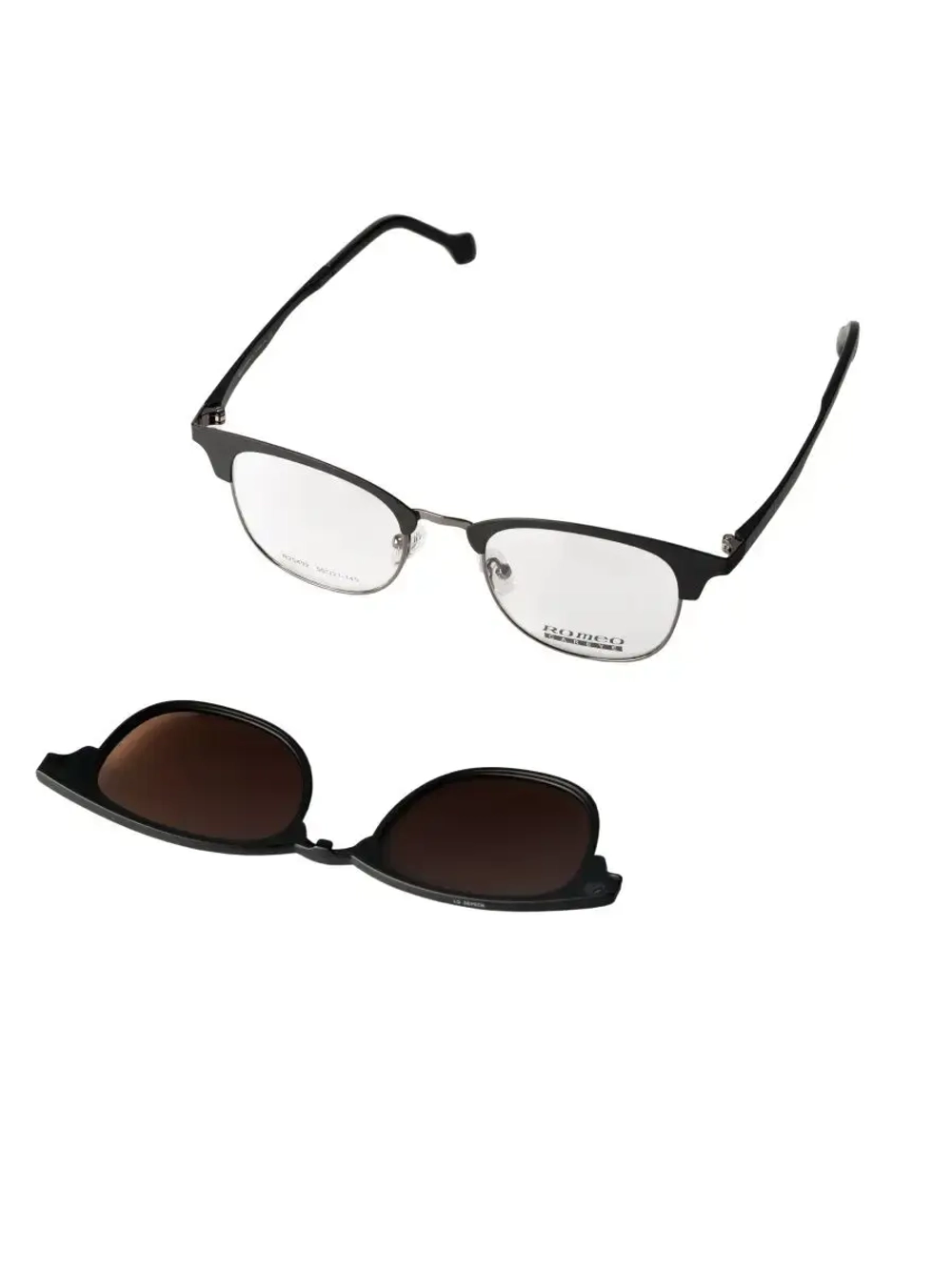 Оправа для очков с магнитными накладками 4в1