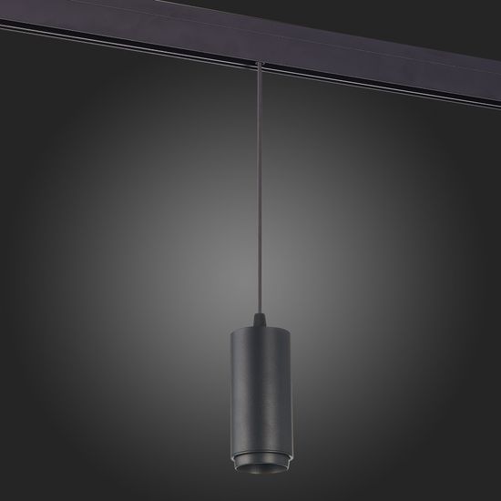ST357.433.06 Магнитный трековый светильник подвесной ZOOM Черный LED 1*6W 3000K 667Lm Ra>80 10-60° I SKYLINE 48