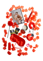 Эротический набор X-MAS FANTASIES (Цвет: красный)