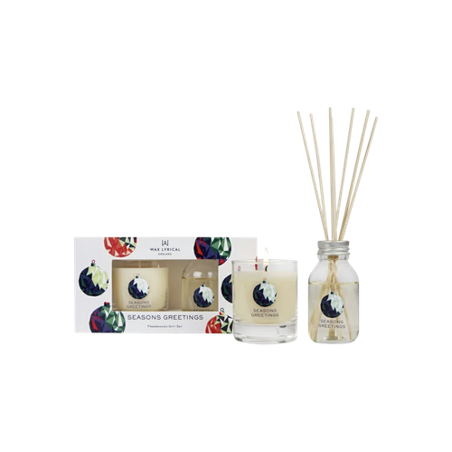 Подарочный набор диффузор и свеча «Seasons Greetings»