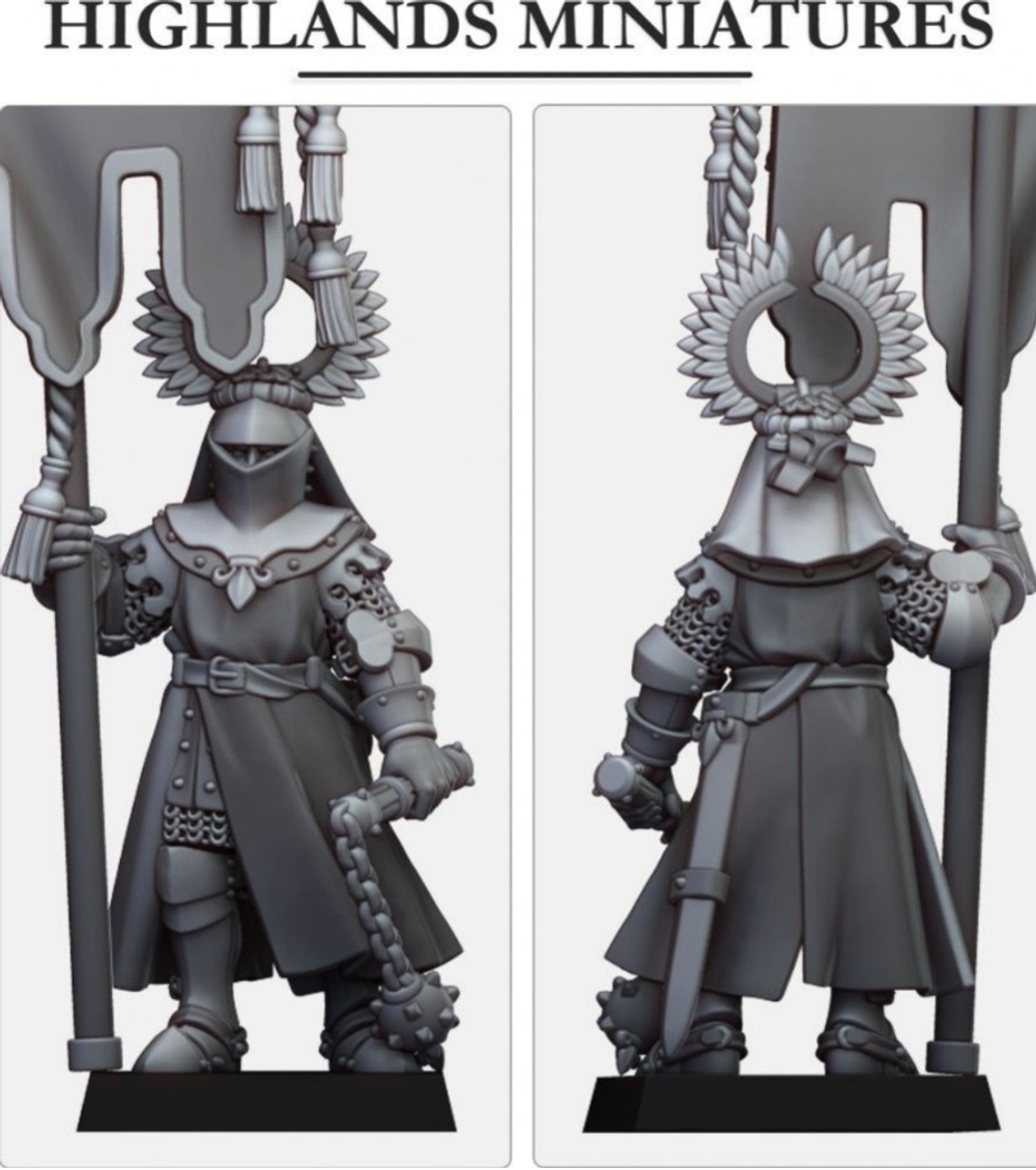Bretonnian Galian Banner Bearer