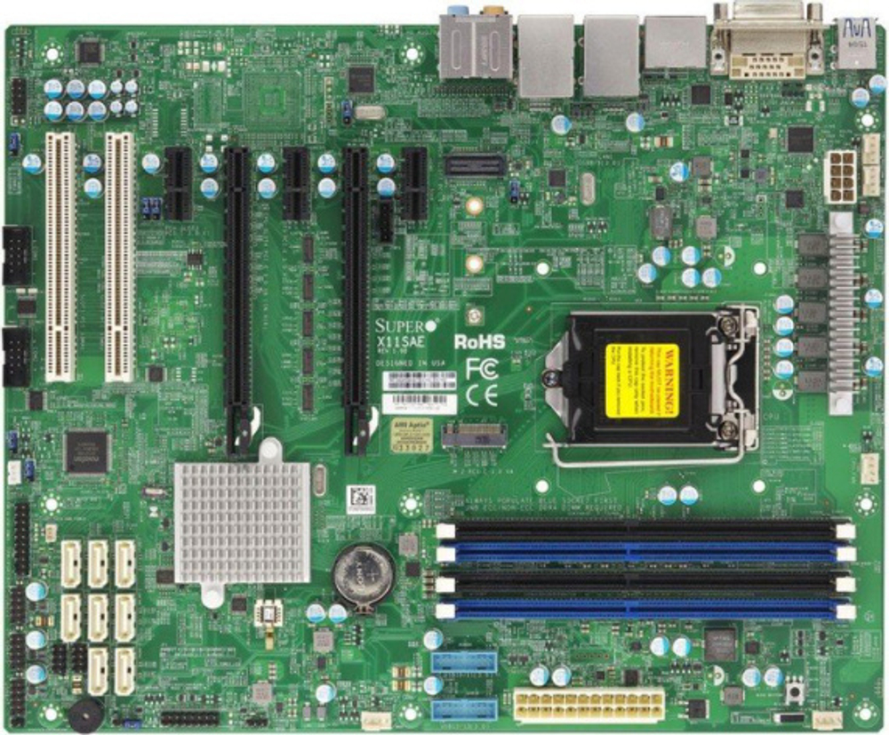 Материнская плата ATX Supermicro MBD-X11SAE-B