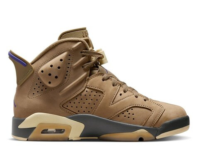 Баскетбольные кроссовки  Air Jordan 6 GORE-TEX Brazowe