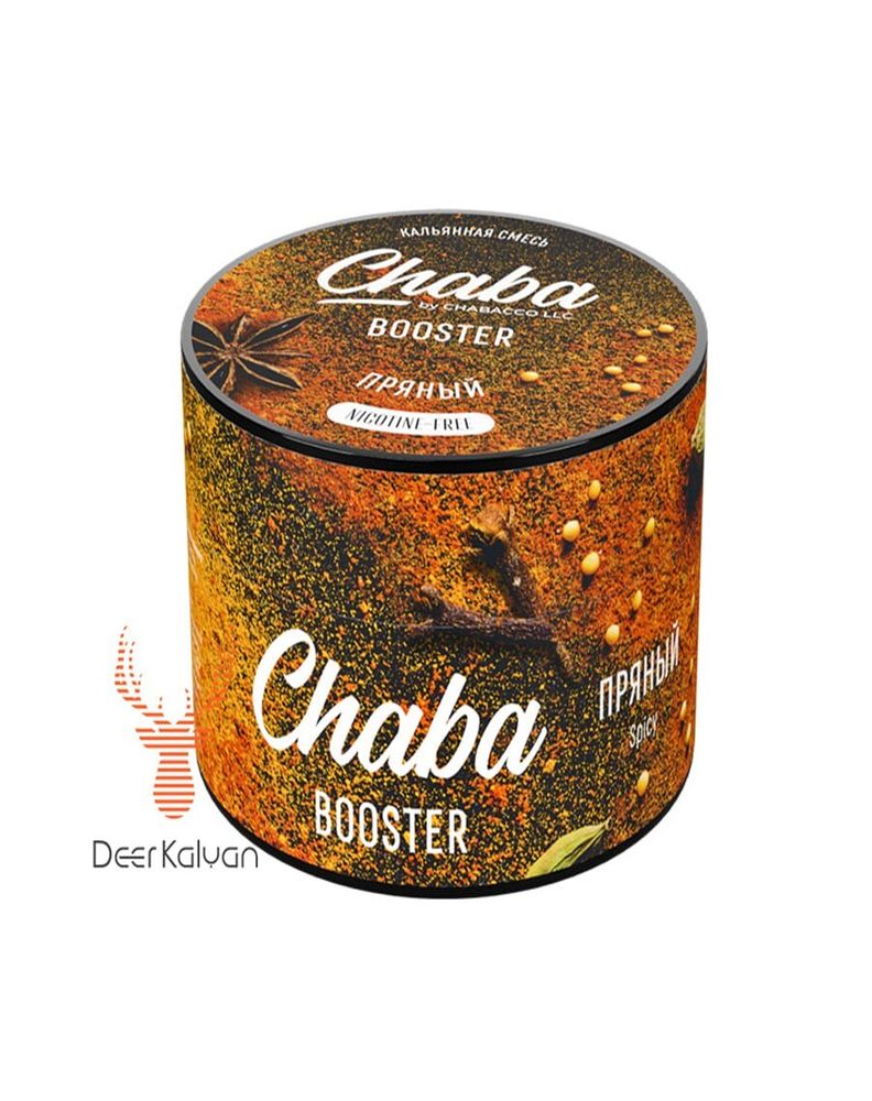 Chaba &quot;Booster&quot; (Пряный) Nicotine Free 50 гр.