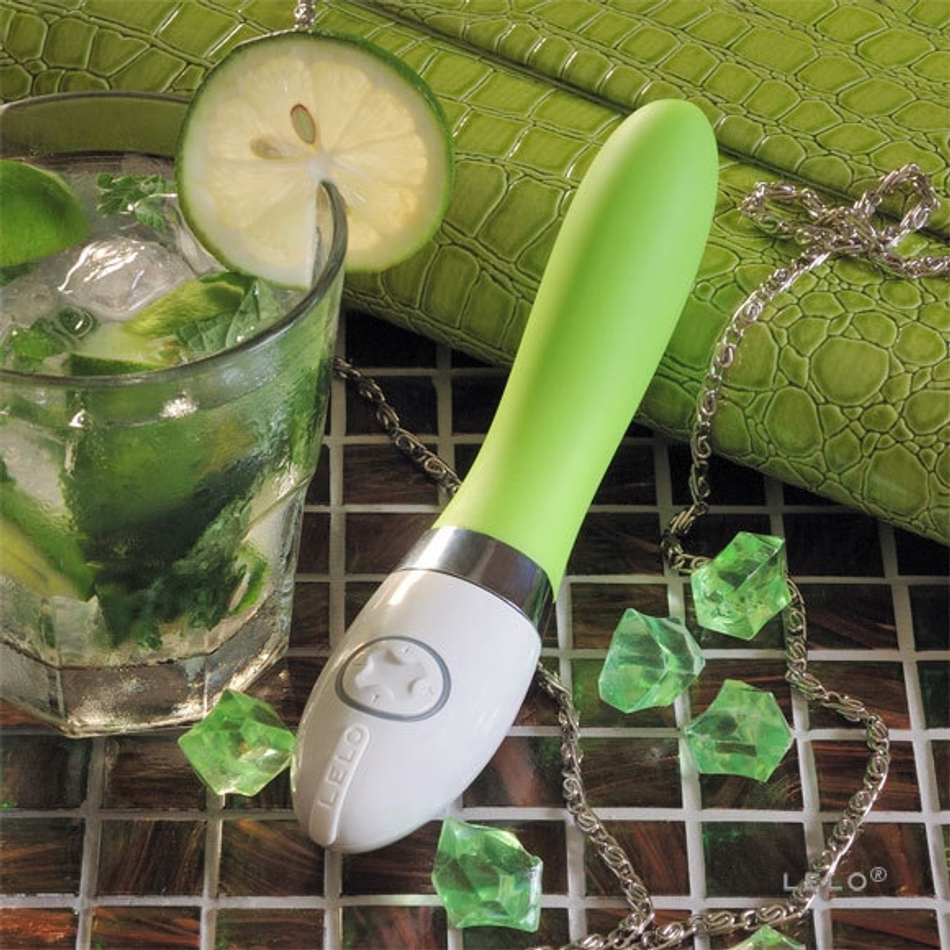 Зеленый элегантный вибратор Liv Lime Green (LELO)