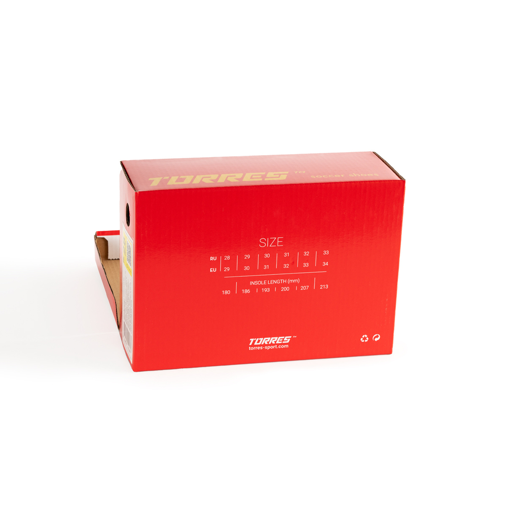 Бутсы футбольные (многошиповки) детские TORRES COPA KID, TS234238-736-30, р.30, сине-голубой
