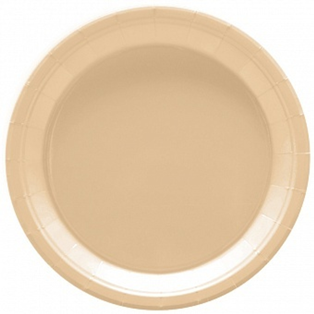 Тарелки (7''/18 см) Мастхэв Кремовый 6 шт.