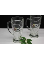 Набор из двух пивных кружек "Футбол"