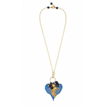 Колье лист Ester Bijoux Тис CL861-G BR