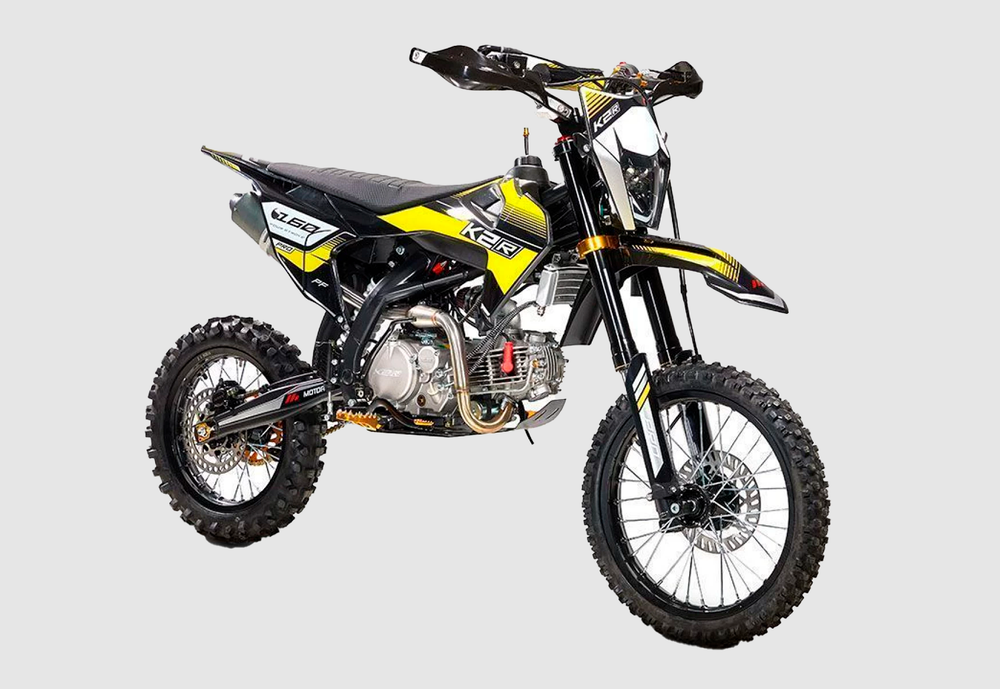 Питбайк K2R PF 160 PRO (Grey/Yellow) 2024