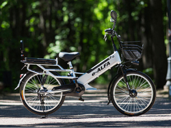 Электровелосипед Green City e-ALFA L с кофром