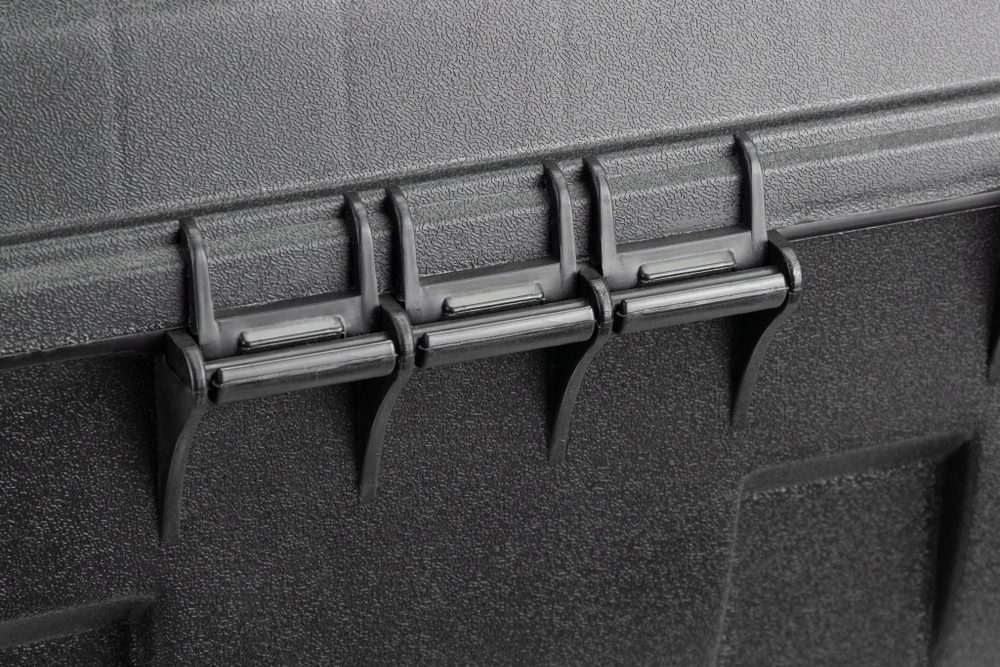 Ящик для инструментов 21 "ГЕФЕСТ" металл замки (с двумя консолями и коробками) М2945