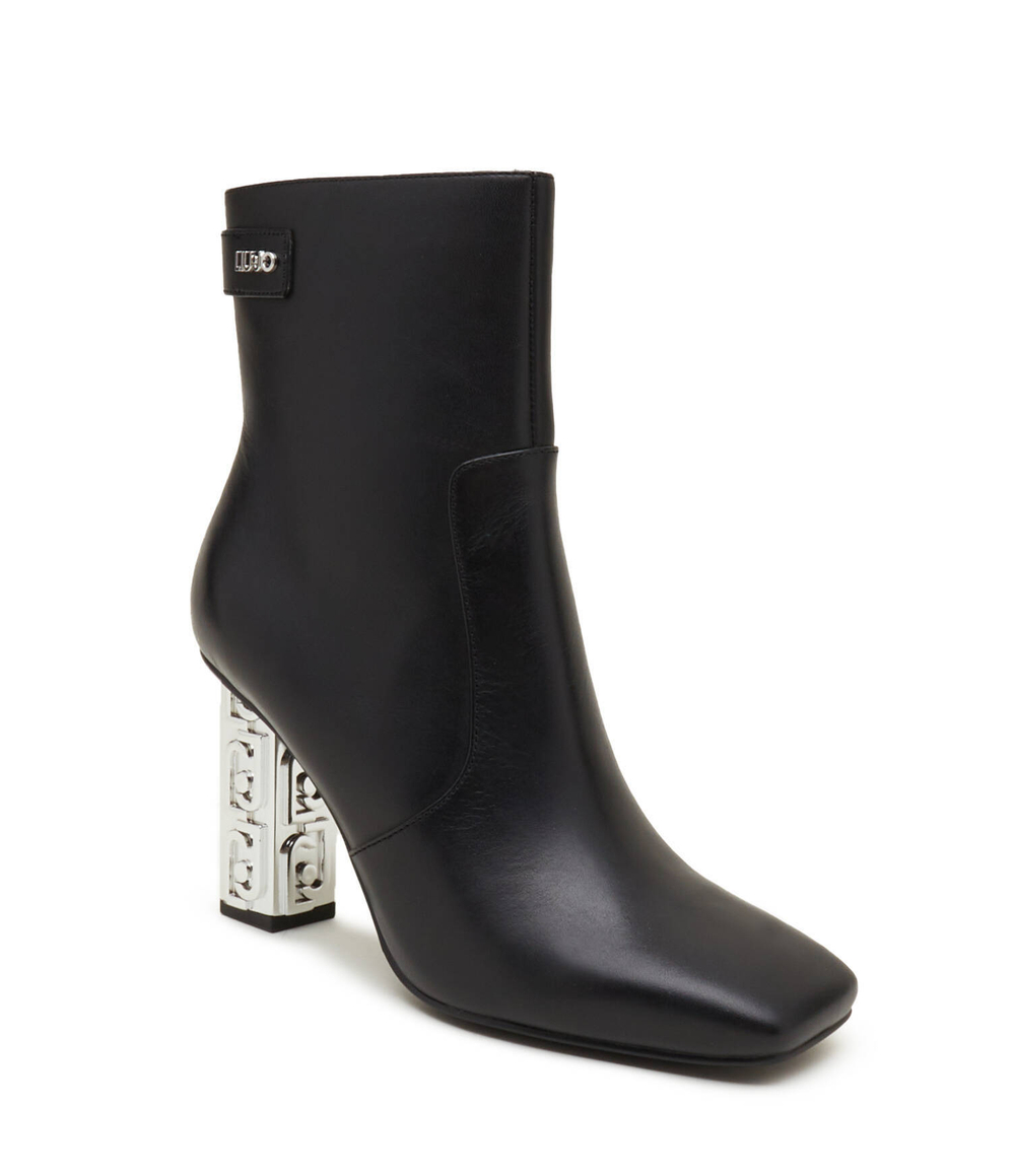 Кожаные ботильоны jennifer 01 Liu Jo - черный(SF3043 P0102)