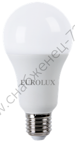 Лампа светодиодная EUROLUX LL-E-A70-20W-230-2,7K-E27