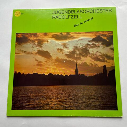 Винтажная виниловая пластинка LP Сборник Классческой Музыки Jugendblasorchester Radolfzell Live In Concert (Германия 1978)
