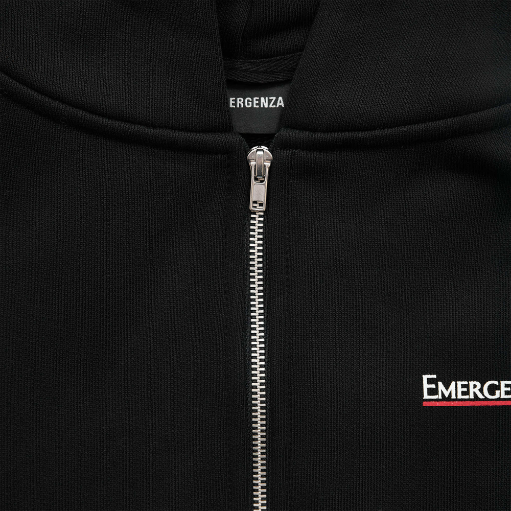 AIRWAYS ZIP-UP HOODIE OVERSIZED