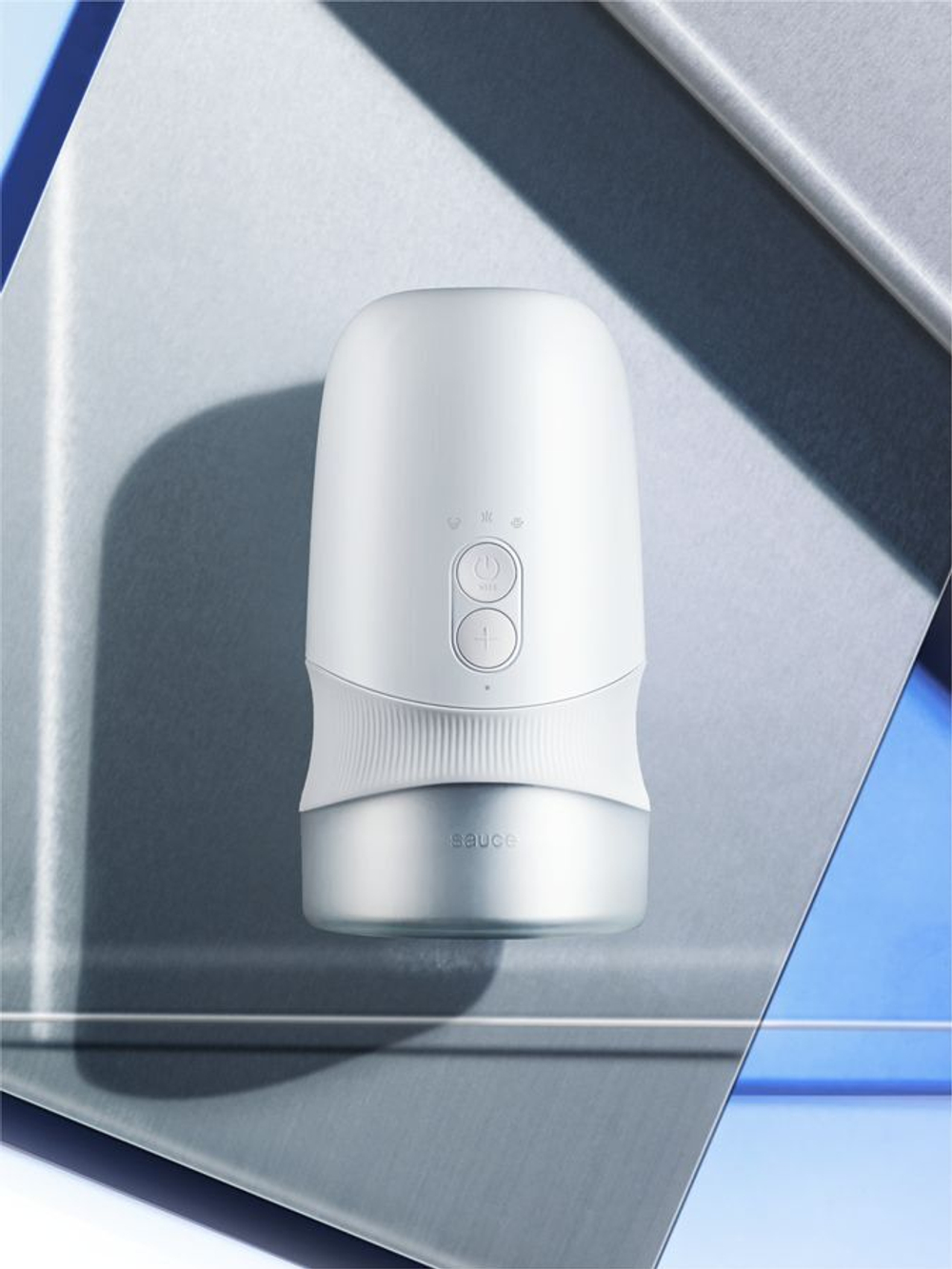 Автоматический мастурбатор Extra Sauce белый 27,5 см