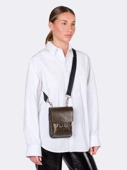 Сумка поясная хаки "Рептилия" OLA OLA