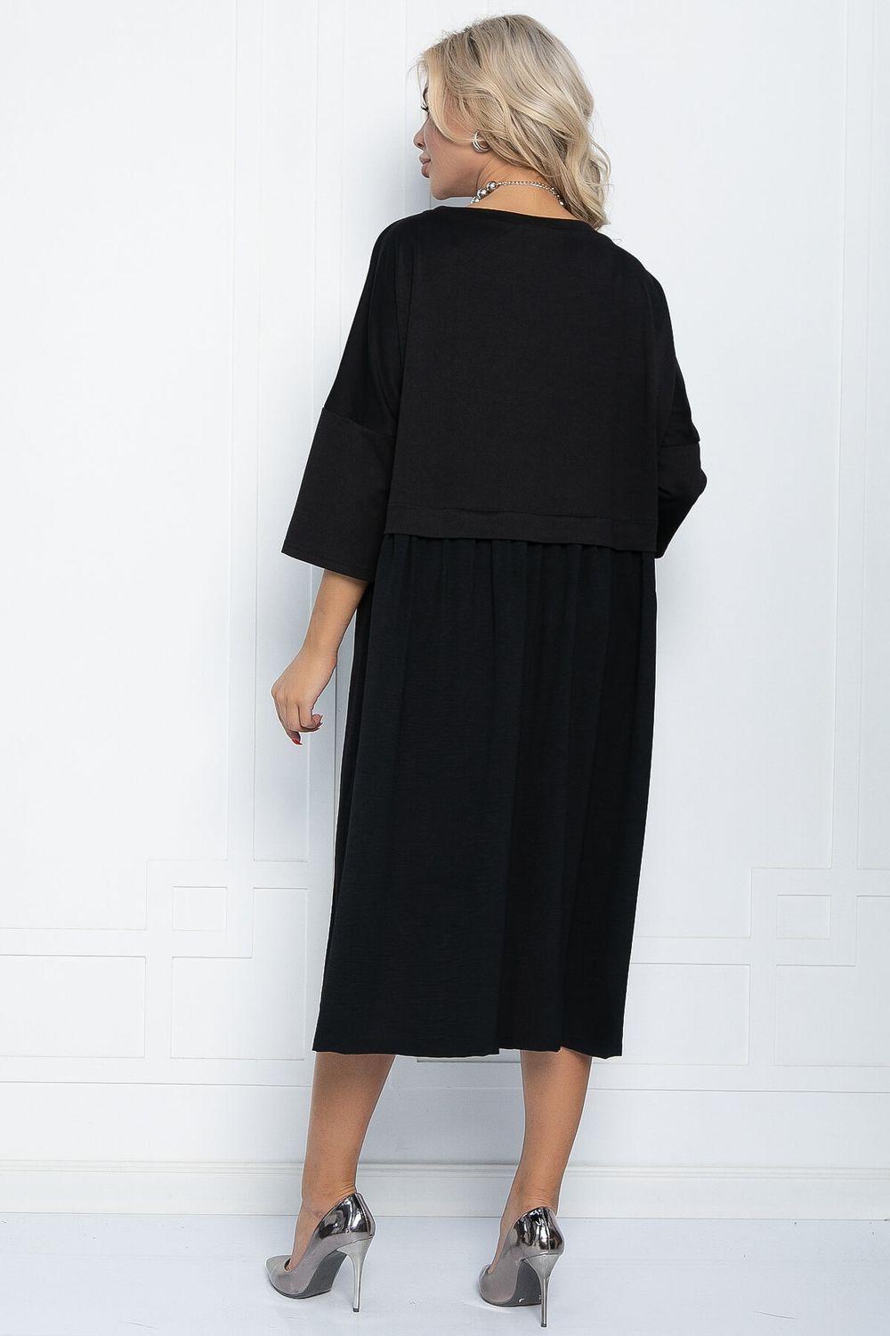 Платье бохо (черное) П11441 LT Collection