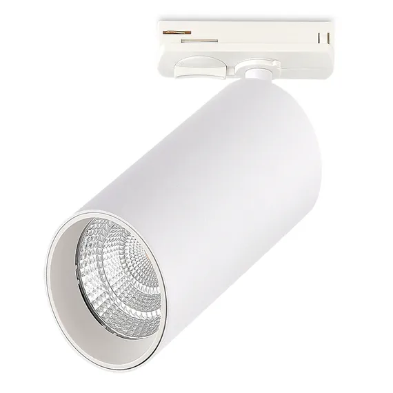 ST382.536.20.TRIAC Св-к трек. Белый LED 1*20W 3000K 1 800Lm Ra>90 36 IP20 D65xH145 220V БЭЙС