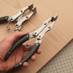 Прижимные клещи с параллельными губками