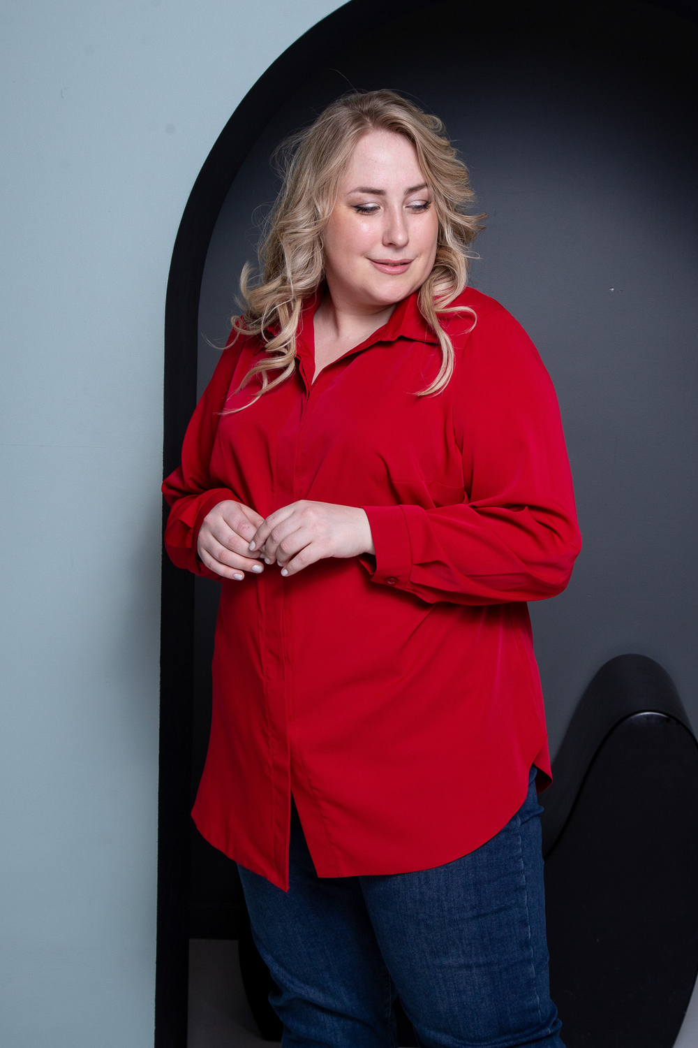 Блуза Б186-60 54-68 1690 руб (4)