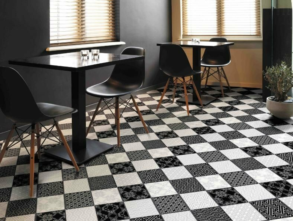 Линолеум полукоммерческий Profi Strong Plus Chess 4, 2,5х30м (рулон)