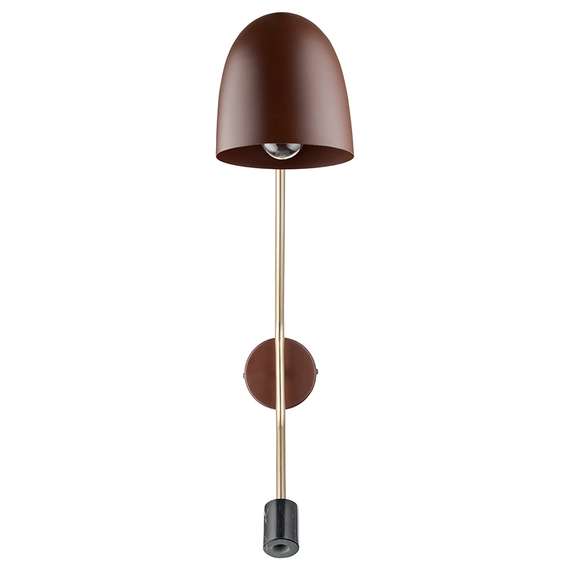 Светильник настенный Fedd, Ø48х63 см, сливовый