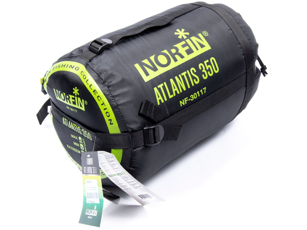 Мешок-кокон спальный Norfin ATLANTIS 350 L (молния слева)
