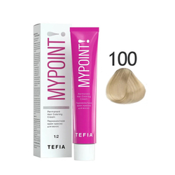 Перманентная крем-краска для волос Tefia Mypoint, цвет 100 специальный блондин натуральный