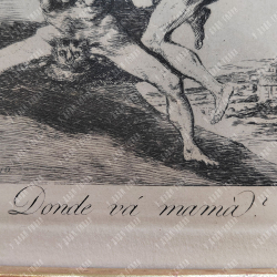 ФРАНСИСКО ДЕ ГОЙЯ. Куда направляется маменька? (Donde va mama?). Цикл офортов Los Caprichos 1799 г.