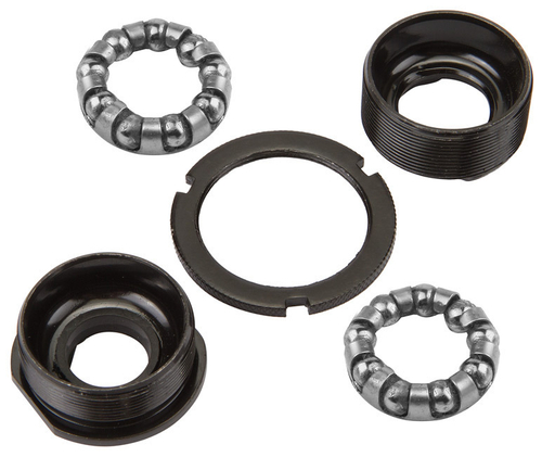 Детали каретки VP-B32 для складных и дорожных велосипедов, чёрные