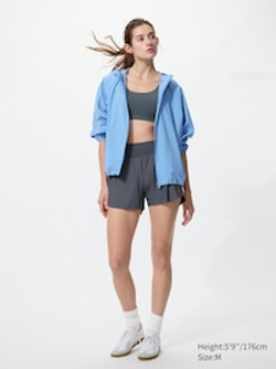 UNIQLO Парка с защитой от УФ-излучения, синий