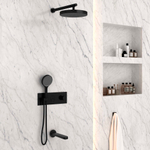 Душевой комплект Vincea Inspire VSFW-432TI3MB встраиваемый, черный