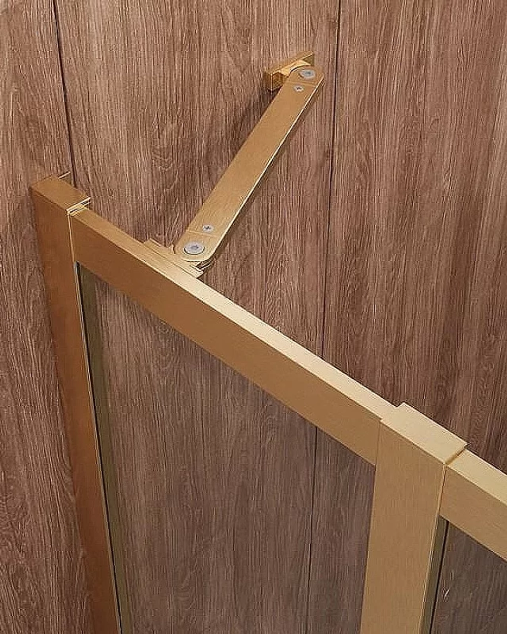 Душевой уголок Cezares Molveno 90x120 RH-1-120/90-C-BORO-IV стекло прозрачное/профиль золото брашированное