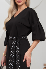 Платье Роберта №4 горох Valentina