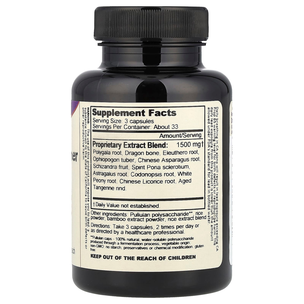 Dragon Herbs, средство для укрепления воли, 100 вегетарианских капсул