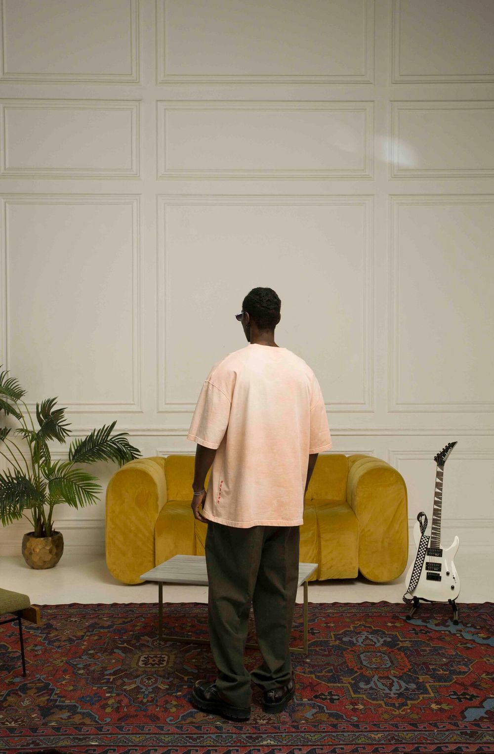 Купить Футболка Parfet Shark Sandwich Exclusive персиковая Футболка Parfet Shark Sandwich Exclusive персиковая