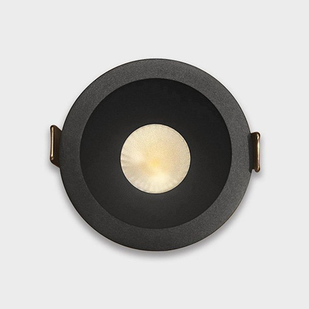 Встраиваемый светильник Italline IT08-8040 IT08-8040 black 3000K