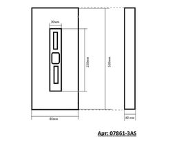 Kink Light 07861-3AS,02 Подвес Гутта хром